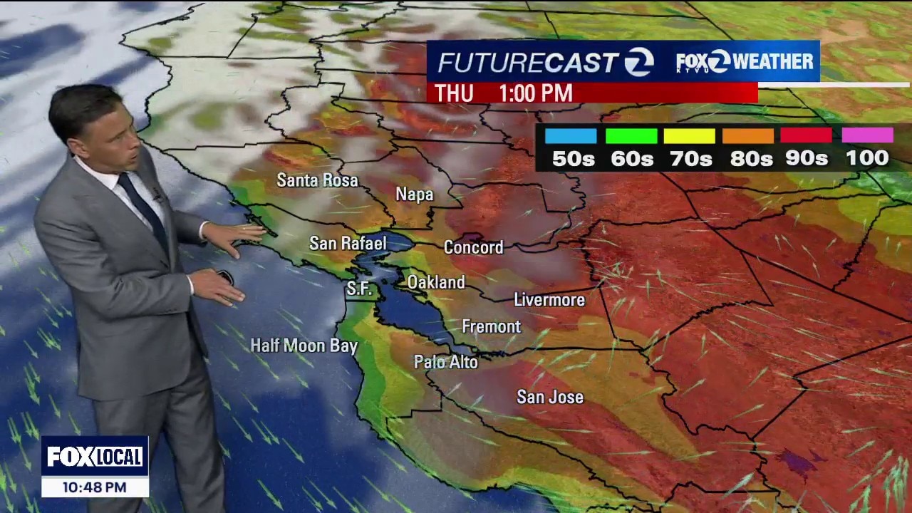 Last warm to hot day — KTVU FOX 2 Bay Area